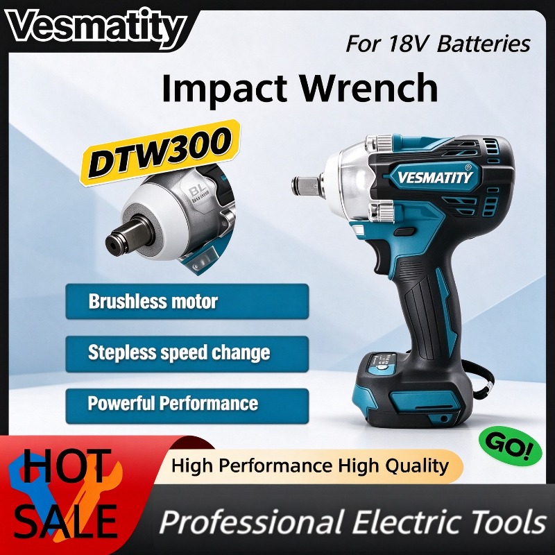 Makita Drill Dtw300 - Chave de impacto DTW300, 330 Nm,
