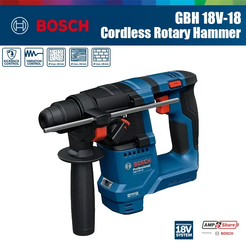 Martelo Rotativo Sem Fio Bosch - Power Tools Professional avaliação e preço